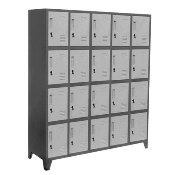 Locker L500-4 metálico 5 cuerpos 4 puertas