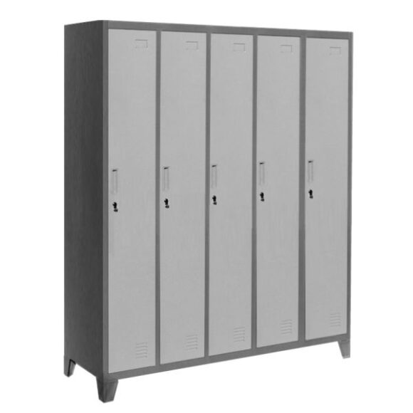 Locker L500-1 metálico 5 cuerpos 1 puerta